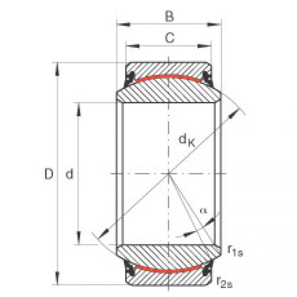 FAG 608 bearing skf Radial spherical plain bearings - GE35-UK-2RS #4 image