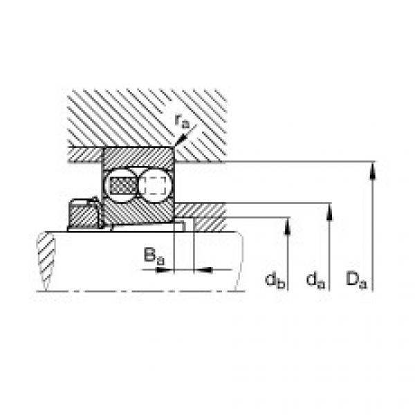 FAG fag wheel bearing bmw Self-aligning ball bearings - 1313-K-TVH-C3 + H313 #5 image