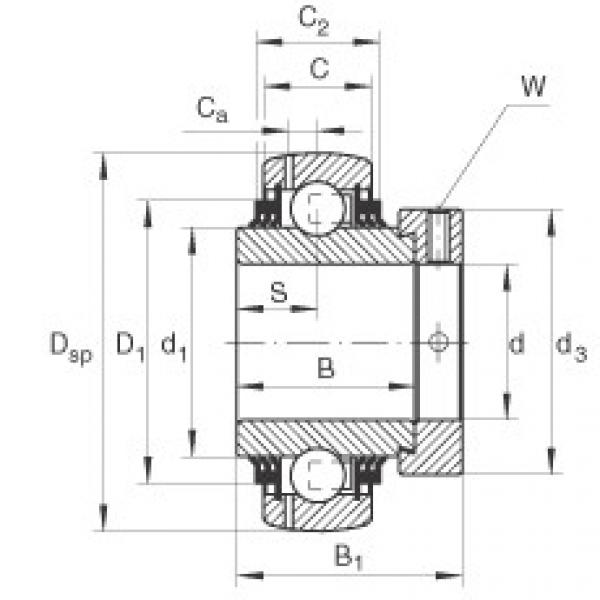 Bearing export GE25-KTT-B  INA    #5 image