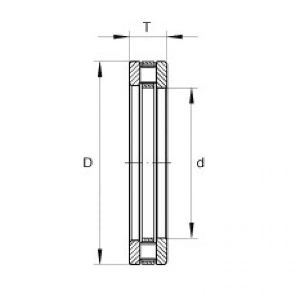 FAG cad skf ball bearing Axial cylindrical roller bearings - RT616 #5 image
