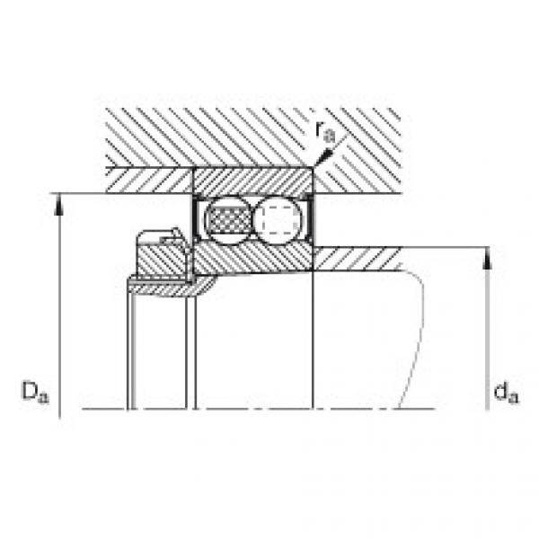 FAG 7218 b mp fag angular contact bearing 90x160x30 Self-aligning ball bearings - 2205-K-2RS-TVH-C3 #5 image