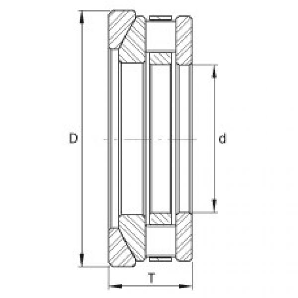 FAG cari bearing murah nsk Axial cylindrical roller bearings - RTW609 #5 image