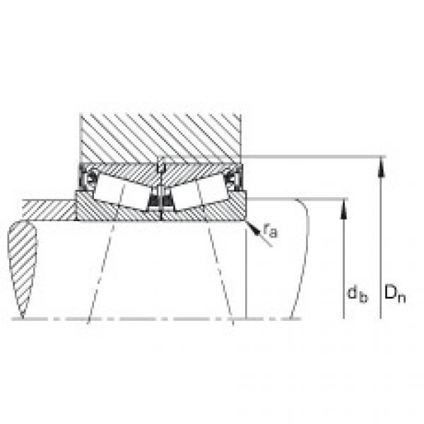 FAG 6203 bearing skf Tapered roller bearings - JK0S070-A #4 image