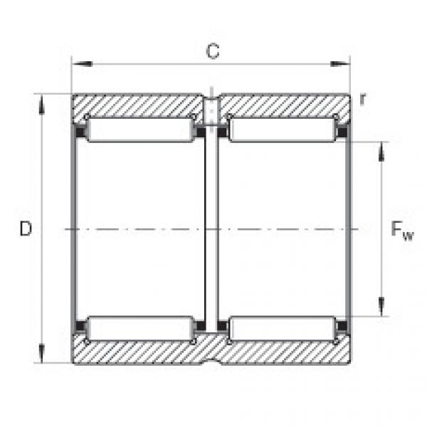 FAG 608 bearing skf Needle roller bearings - RNA6915-ZW-XL #5 image