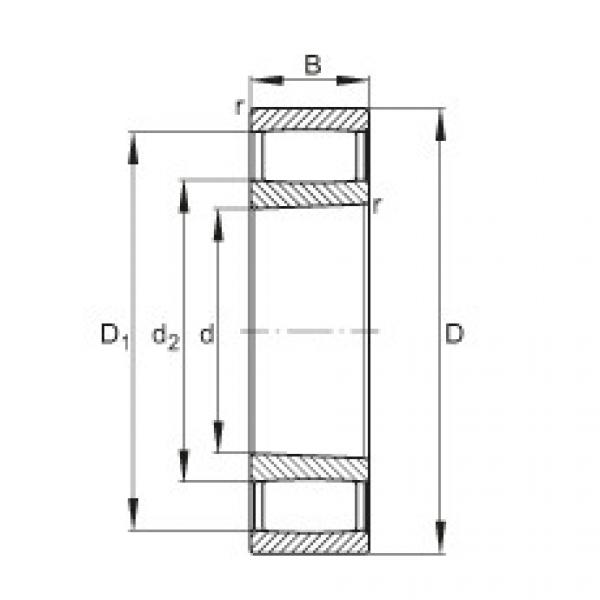 FAG bearing nsk ba230 specification Toroidal roller bearings - C4015-XL-K30-V #3 image