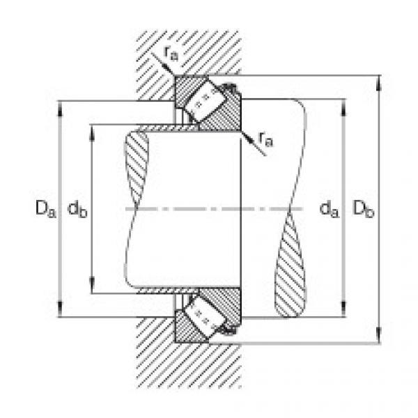 FAG 6301dulx japan nsk 898 Axial spherical roller bearings - 29332-E1-XL #4 image