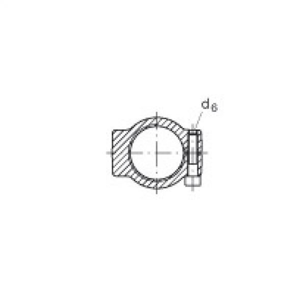 FAG fag 3305 bearing Hydraulic rod ends - GIHRK100-DO #5 image