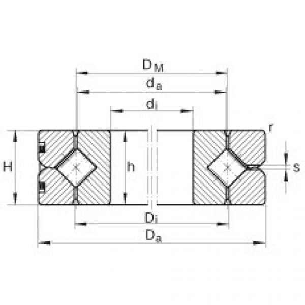 Complex Bearings SX011814 INA #1 image