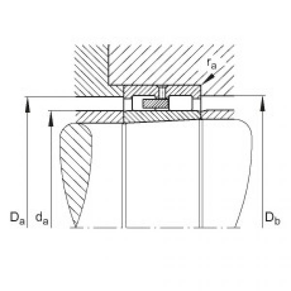 FAG bearing size chart nsk Cylindrical roller bearings - NNU4968-S-K-M-SP #5 image