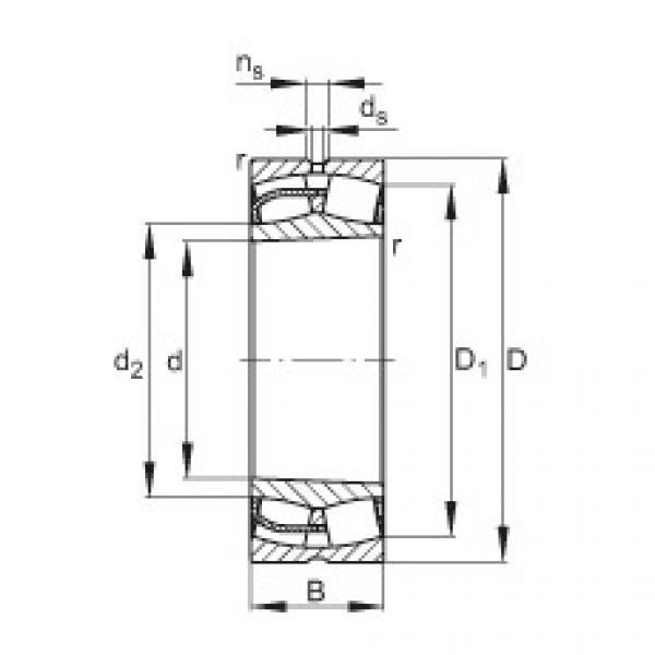 FAG distributor of fag bearing in italy Spherical roller bearings - 23056-BE-XL-K #4 image