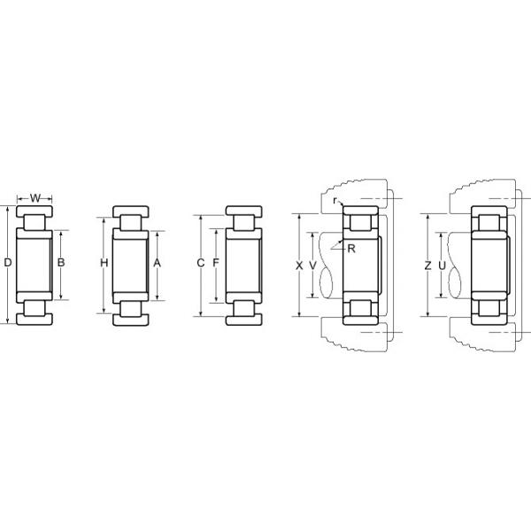 1014LA JAPAN NTN  SPHERICAL  ROLLER  BEARINGS  #5 image