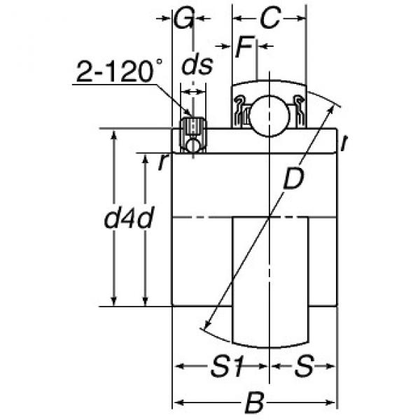 UR204-012 JAPAN NTN  SPHERICAL  ROLLER  BEARINGS  #5 image