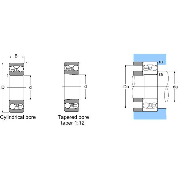 1202JC4 JAPAN NTN  SPHERICAL  ROLLER  BEARINGS  #5 image