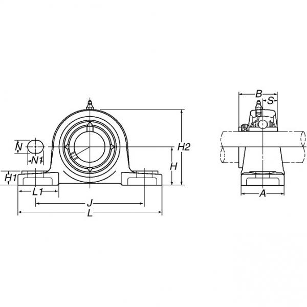 UCPL204D1 JAPAN NTN  SPHERICAL  ROLLER  BEARINGS  #5 image