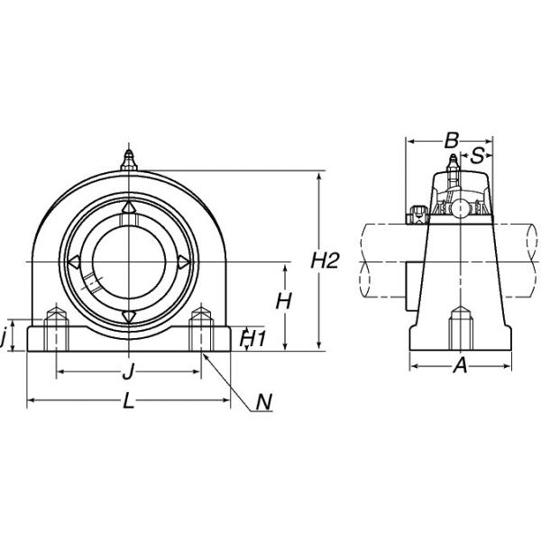 UCUP204-012D1 JAPAN NTN  SPHERICAL  ROLLER  BEARINGS  #5 image