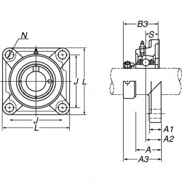 UELF204-012D1W3 JAPAN NTN  SPHERICAL  ROLLER  BEARINGS  #5 image