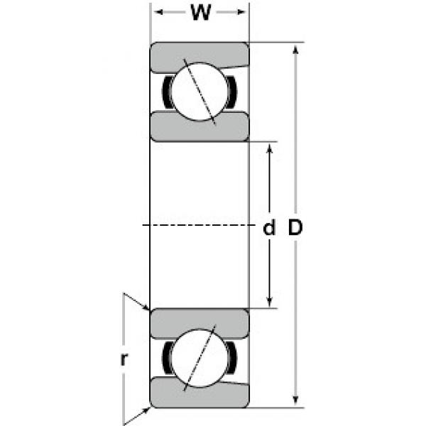 7214ENA JAPAN NTN  SPHERICAL  ROLLER  BEARINGS  #5 image