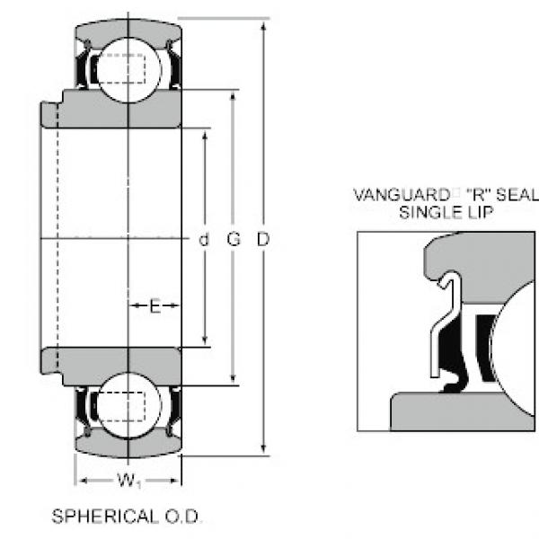 NPS-014-RPN JAPAN NTN  SPHERICAL  ROLLER  BEARINGS  #5 image