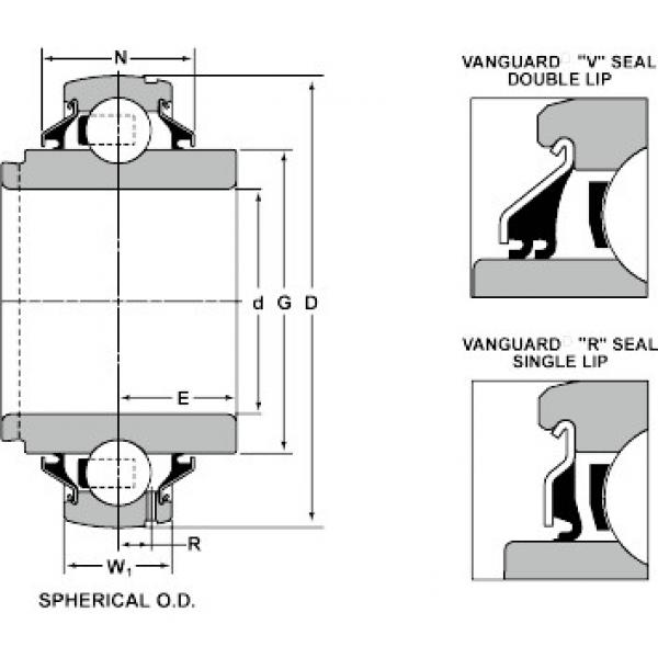 WPS-104-VRN JAPAN NTN  SPHERICAL  ROLLER  BEARINGS  #5 image