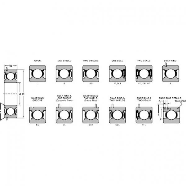 114 JAPAN NTN  SPHERICAL  ROLLER  BEARINGS  #5 image