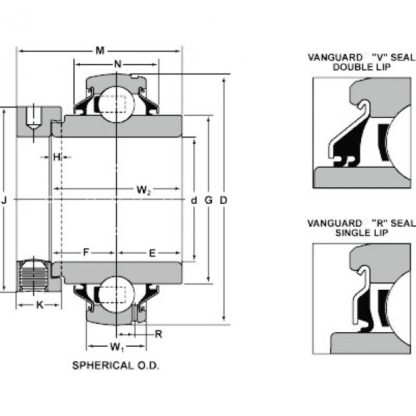 WPS-104-VRNC JAPAN NTN  SPHERICAL  ROLLER  BEARINGS  #5 image