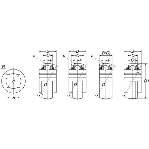 4AS08-1 NTN SPHERICAL ROLLER NTN JAPAN BEARING #5 image