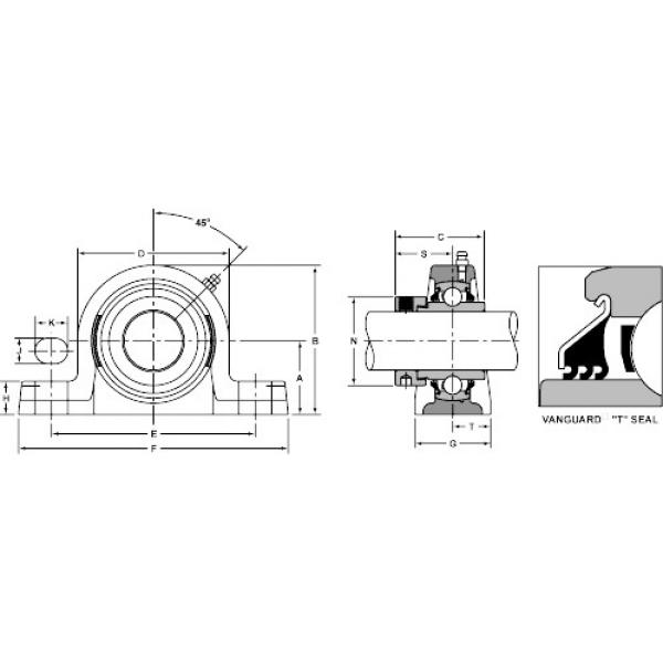 PWT-1 3/4-RS NTN SPHERICAL ROLLER NTN JAPAN BEARING #5 image