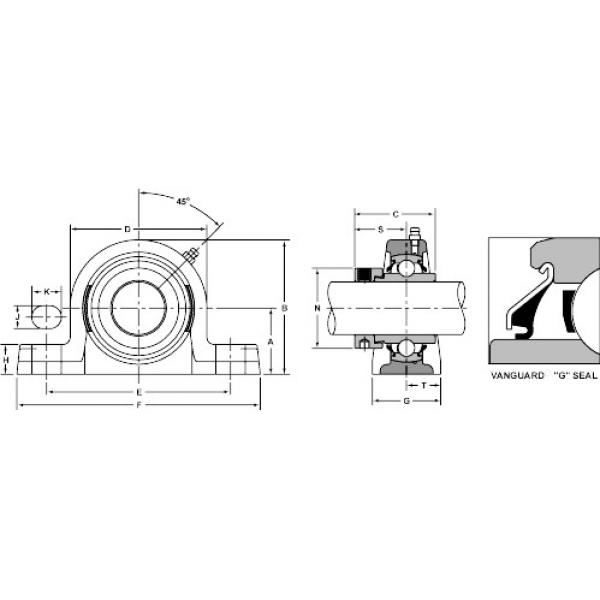 PWG-1 1/4-2RS NTN SPHERICAL ROLLER NTN JAPAN BEARING #5 image