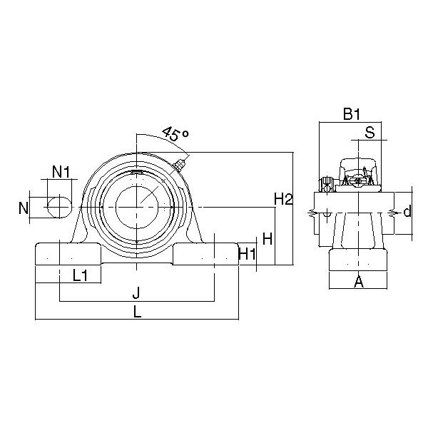 UELPL-3/4 NTN SPHERICAL ROLLER NTN JAPAN BEARING #5 image