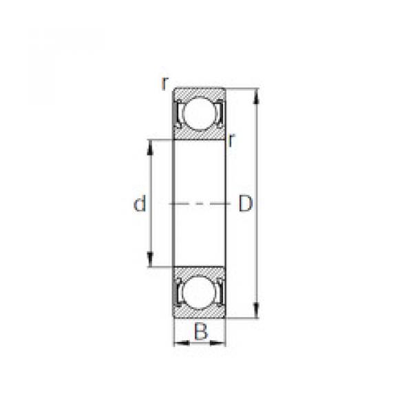 Bearing 2003 NISSAN 350Z REAR WHEEL BEARING TIMKEN online catalog 6308-2RS  CYSD    #5 image