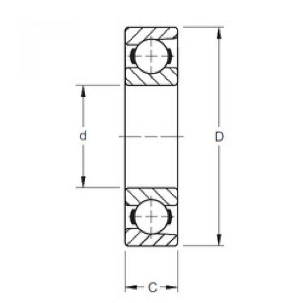 Bearing BEARING BALL 6205 25X52X15 DIN 625 MEXICO PUEBLA online catalog 62BIH290  Timken    #5 image