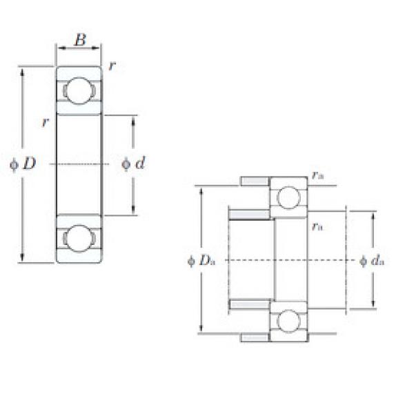 Bearing BALL BEARING 6010 ZZ SKF online catalog 6306  KOYO    #5 image