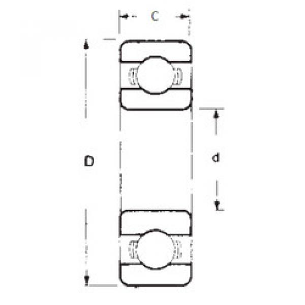 Bearing BEARING BALL 6205 25X52X15 DIN 625 MEXICO PUEBLA online catalog 6306  FBJ    #5 image