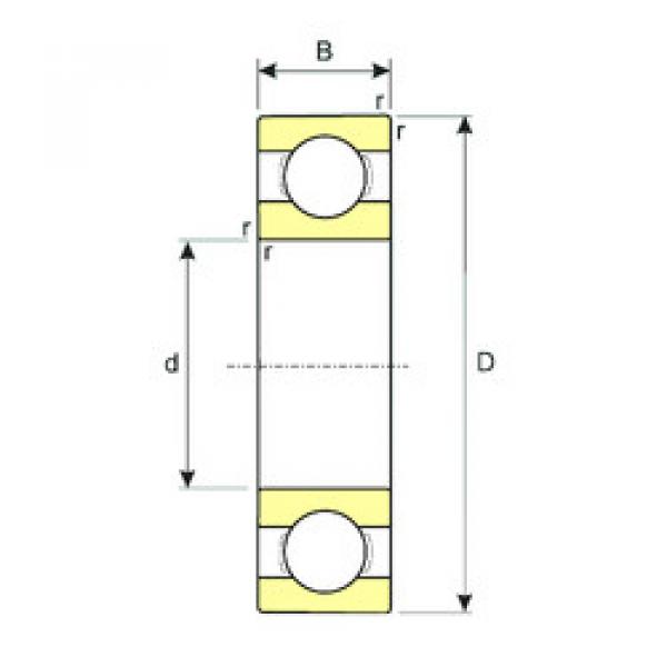 Bearing FAG BEARING DIMENSION STANDARD online catalog 628  ISB    #5 image