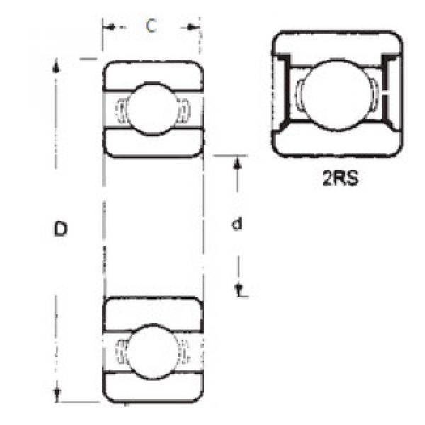 Bearing CATALOGUE BEARING SKF PDF online catalog 6306-2RS  FBJ    #5 image