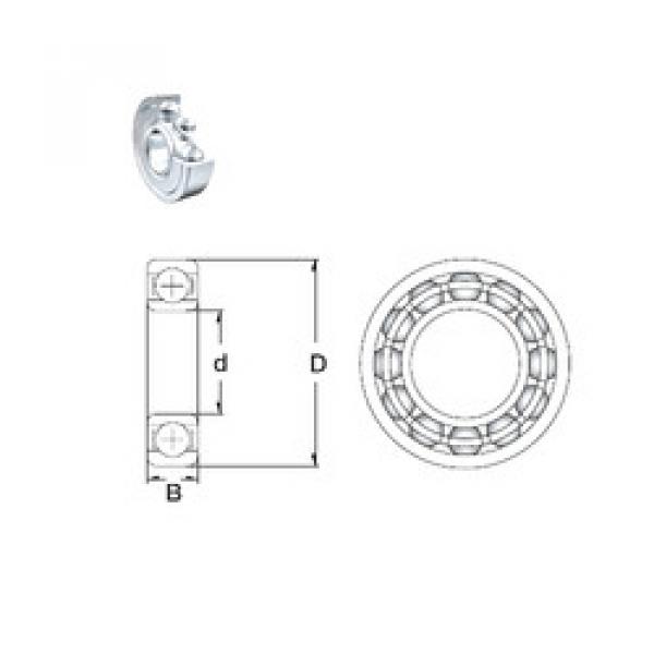 Bearing BEARING UNIT UCF209 45 NSK online catalog 627-2Z  ZEN    #5 image