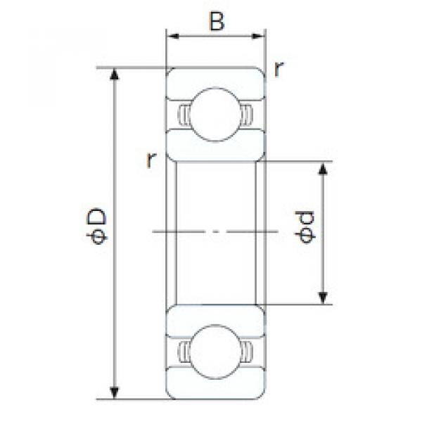 Bearing 2003 NISSAN 350Z REAR WHEEL BEARING TIMKEN online catalog 6228  NACHI    #5 image