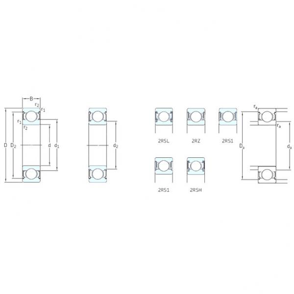 Bearing ABB WEG SKF DISTRIBUTORS online catalog 62202-2RS1  SKF    #5 image