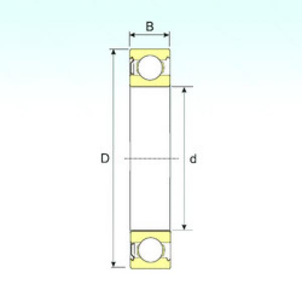 Bearing BEARING 1315 NTN 3D online catalog 6204-Z  ISB    #5 image