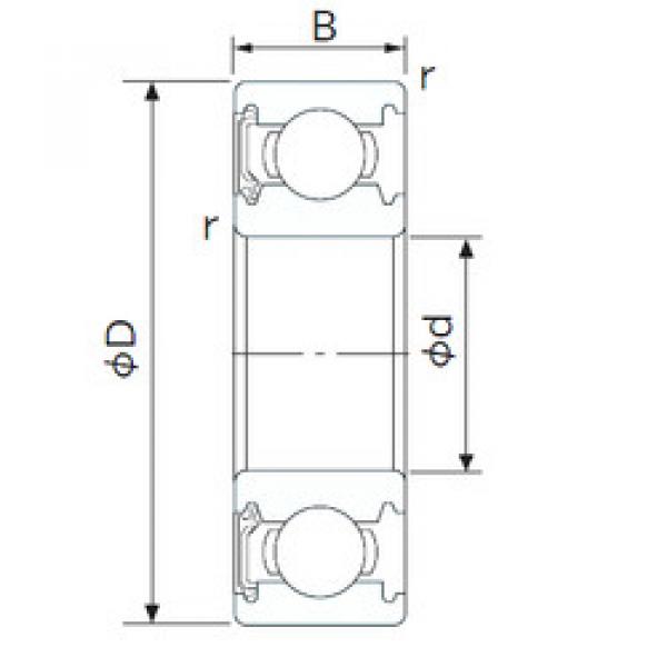 Bearing 2003 NISSAN 350Z REAR WHEEL BEARING TIMKEN online catalog 6204-RS  CYSD    #5 image