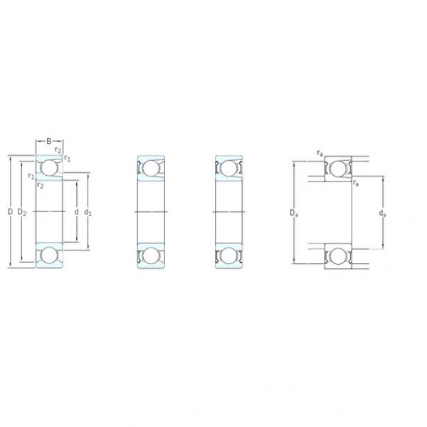 Bearing catalog 206-2Z SKF #1 image