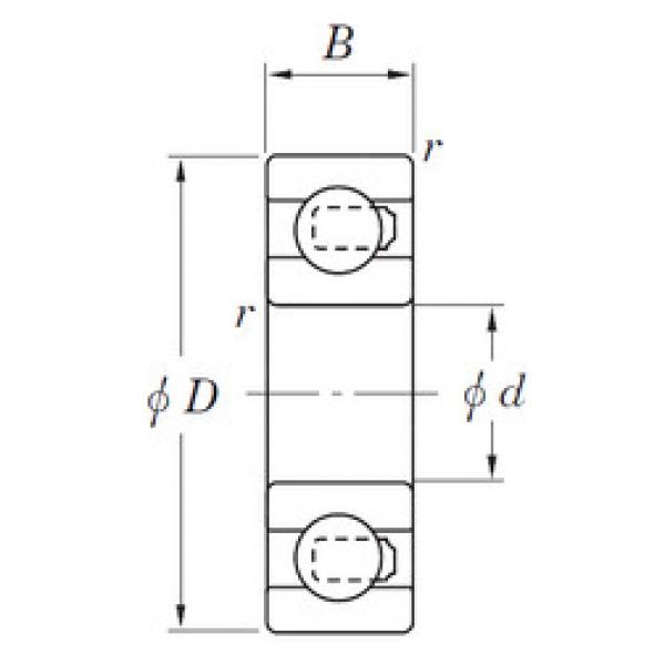 Bearing catalog 3NC6000YH4 KOYO #1 image