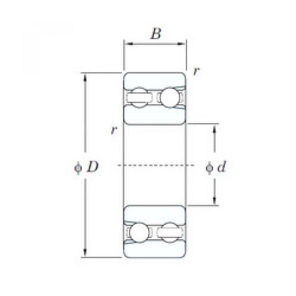 Bearing Original Brand LDJ45=8/6  NSK    #5 image