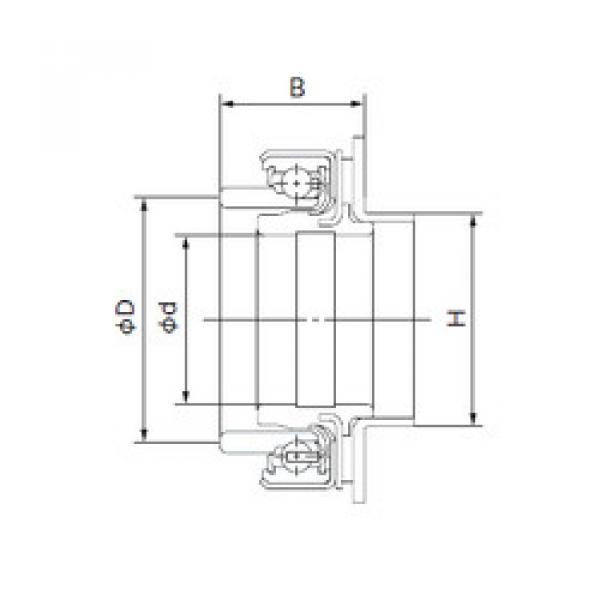 Bearing catalog 47SCRN34K-6 NACHI #1 image