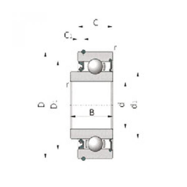 Bearing export B35-80AC4  NSK    #5 image