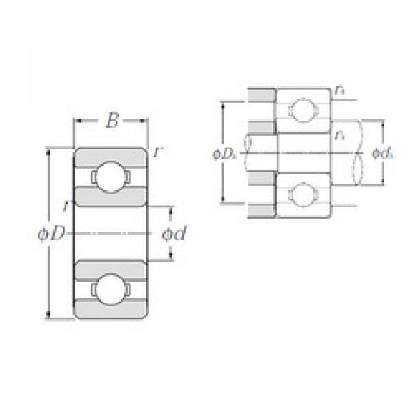 Bearing BALL BEARING 6010 ZZ SKF online catalog 626  NTN    #5 image