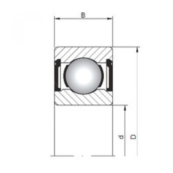 Bearing BEARING SKF CON SUFIJOS JEM online catalog 628/7  ZZ  ISO   #5 image