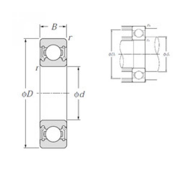 Bearing 2003 NISSAN 350Z REAR WHEEL BEARING TIMKEN online catalog 6309LLH  NTN    #5 image