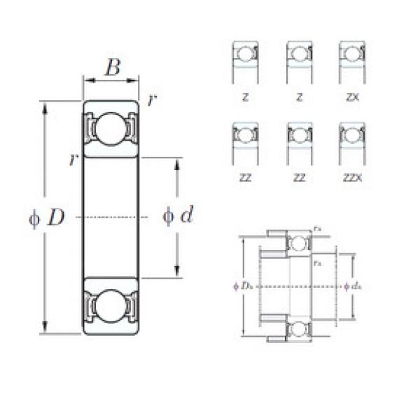 Bearing 2003 NISSAN 350Z REAR WHEEL BEARING TIMKEN online catalog 6301Z  KOYO    #5 image