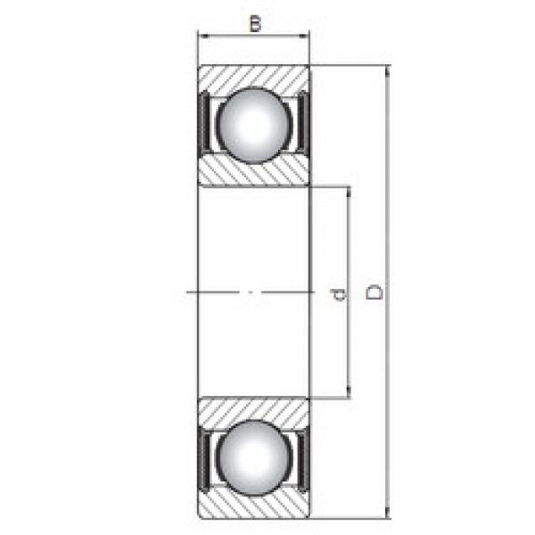 Bearing 13889 TIMKEN BEARING online catalog 62309-2RS  ISO    #5 image